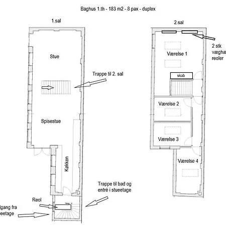 Charming 4br Duplex In Norrebro * Copenhagen